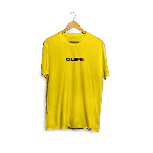 T - Shirt - Clife Skate Magazine X Thomas Yellow